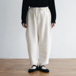 予約 R109  CABLE TAPERED PANTS ivory