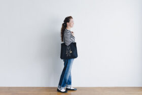 Ecru et pousse 限定 bag black 4