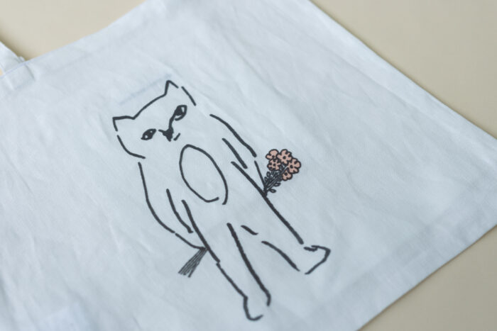 Ecru et pousse 限定 bag white 2