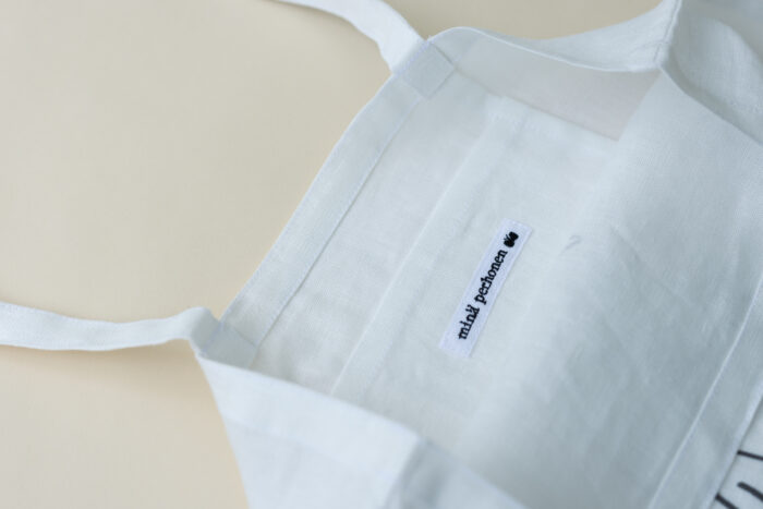 Ecru et pousse 限定 bag white 3