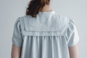 Ecru et pousse 限定 moon flower ワンピース light gray 5