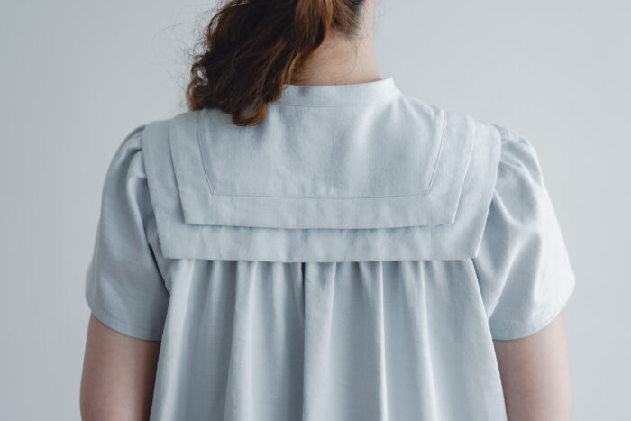 Ecru et pousse 限定 moon flower ワンピース light gray 5