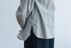 予約 R112 RUFFLE SLEEVE BLOUSE gray 8月末-9月初 5