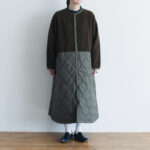 LA206 SWITCHING MILITARIA COAT  khaki