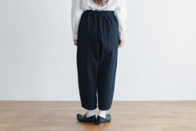 予約 R119 CAPRI PANTS black 9月末-10月初 3