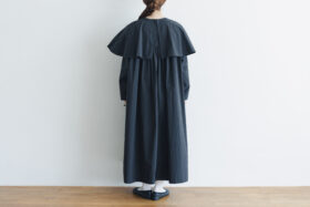 予約 R134 CAPE DRESS black 10月末-11月初 3