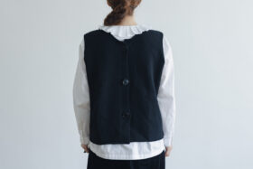 G772 ORDINARY 2WAY KNIT VEST blackberry 3