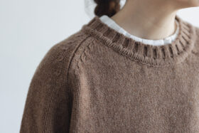 G778 ORDINARY  KNIT PULLOVER mocha 4