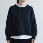 G778 ORDINARY  KNIT PULLOVER blackberry