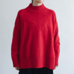 予約 LA209 urban gandhi turtle knit pull over red 10月末-11月初