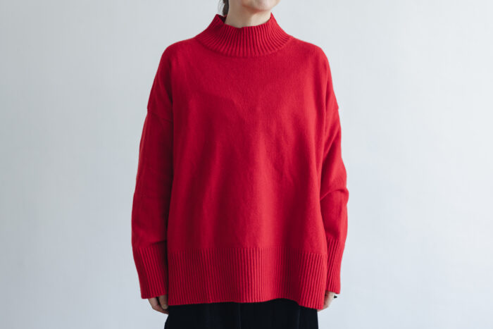 予約 LA209 urban gandhi turtle knit pull over red 10月末-11月初 1