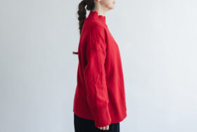 予約 LA209 urban gandhi turtle knit pull over red 10月末-11月初 2