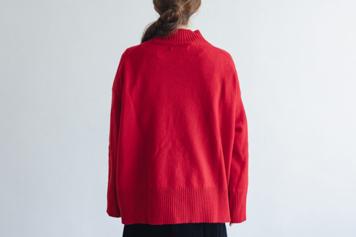 予約 LA209 urban gandhi turtle knit pull over red 10月末-11月初 3