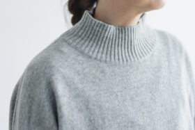 予約 LA209 urban gandhi turtle knit pull over moku gray 10月末-11月初 4