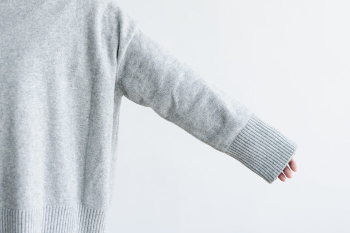 予約 LA209 urban gandhi turtle knit pull over moku gray 10月末-11月初 5