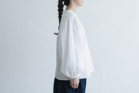 予約 R114 BALLOON SLEEVE PULLOVER white 8月末-9月初 2