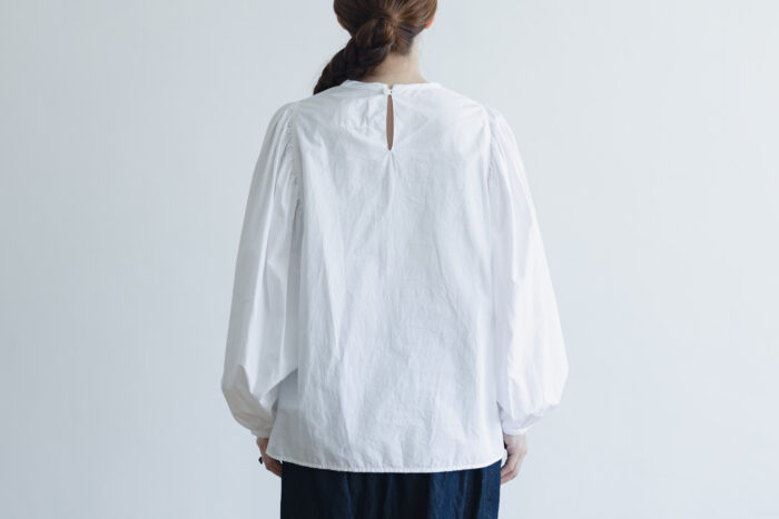 予約 R114 BALLOON SLEEVE PULLOVER white 8月末-9月初 3