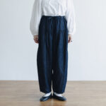 予約 G763 INDIGO KLIMT PANTS indigo 9月中-9月末