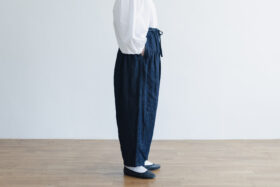 予約 G763 INDIGO KLIMT PANTS indigo 9月中-9月末 2