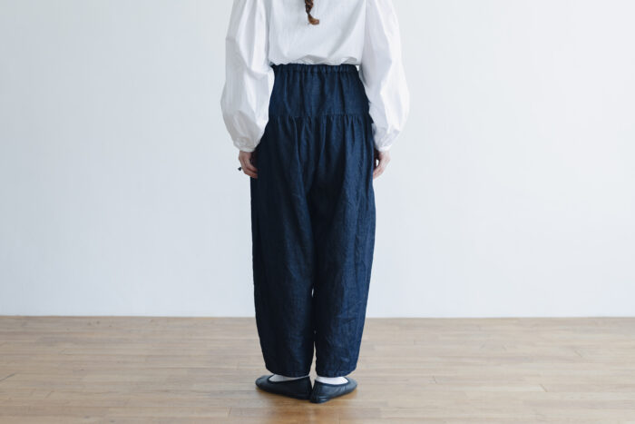 予約 G763 INDIGO KLIMT PANTS indigo 9月中-9月末 3