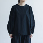 R114 BALLOON SLEEVE PULLOVER black