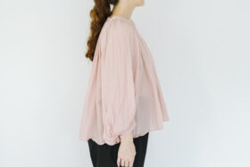 K/C GATHER SMOCK pink 2