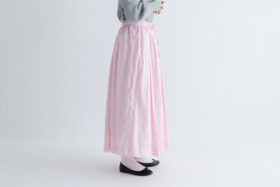 G799 PLEATED SKIRT cherry 2