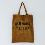 OMT PRINT TOTE BAG coduroy brown