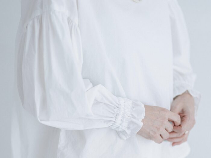 別注 2WAY BLOUSE  white 5