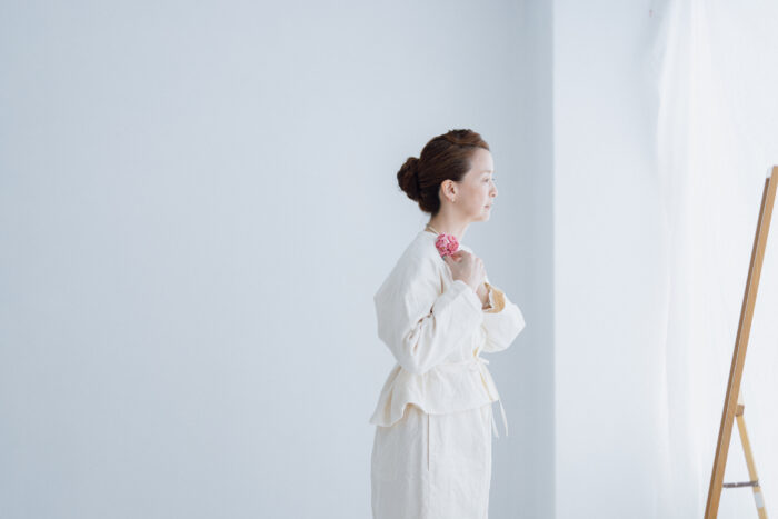 ensemble コサージュ mum 5