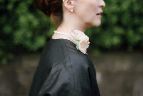 ensemble コサージュ drape 4