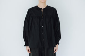 別注 2WAY BLOUSE  black 5