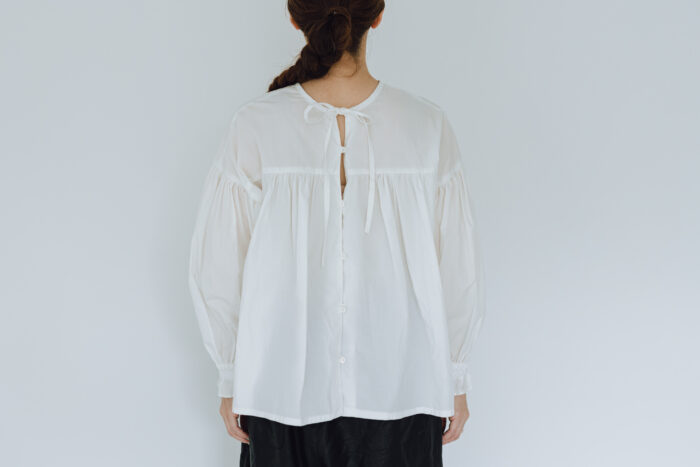 別注 2WAY BLOUSE  white 3