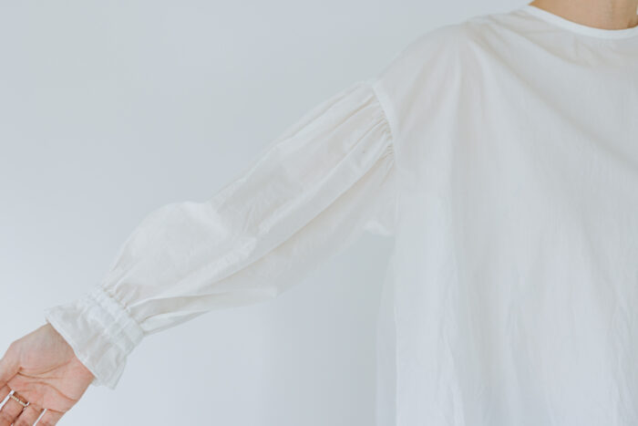 別注 2WAY BLOUSE  white 4
