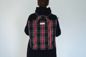 TARTAN CHECK DAY BAG (POUCH付き） 1