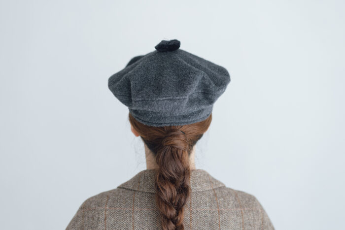 ANGOLA BERET charcoal 3