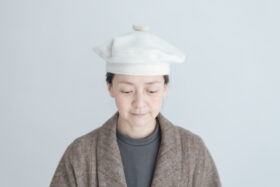 ANGOLA BERET off white 1