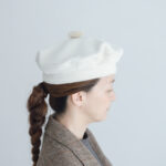 ANGOLA BERET off white