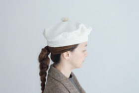 ANGOLA BERET off white 2