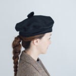 ANGOLA BERET black