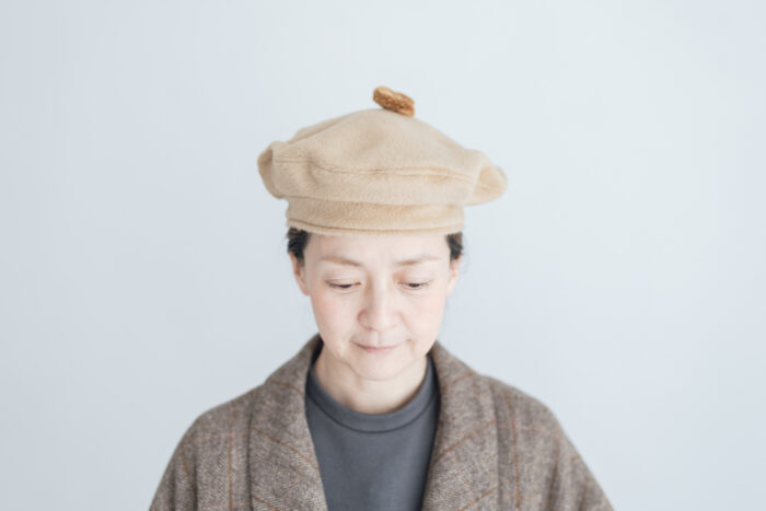 ANGOLA BERET beige 1