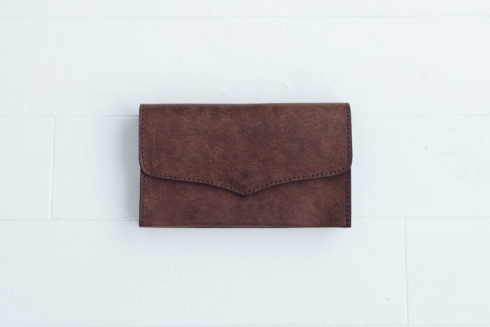 No.521 WALLET PLAIN brown 1