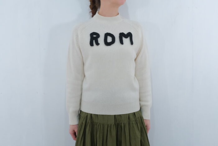 LETTERD SWEATER  Off white 1
