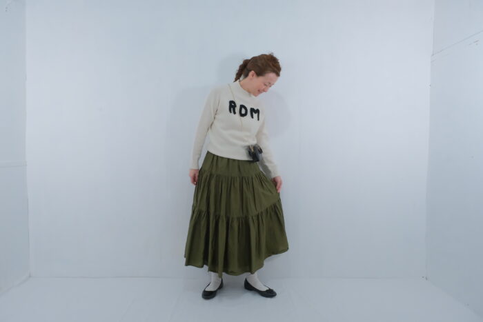 LETTERD SWEATER  Off white 5