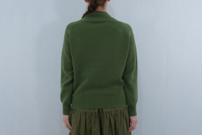 LETTERD SWEATER  Green 3