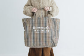 ROBINSON’S CHECK SKETCH CLUB BAG 1