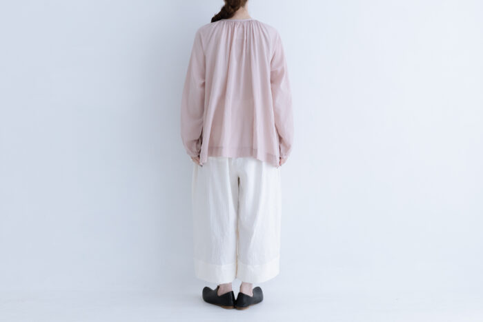 R180 AIRY GATHER PULLOVER pink 3