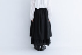 R175 FRILL SKIRT black 3