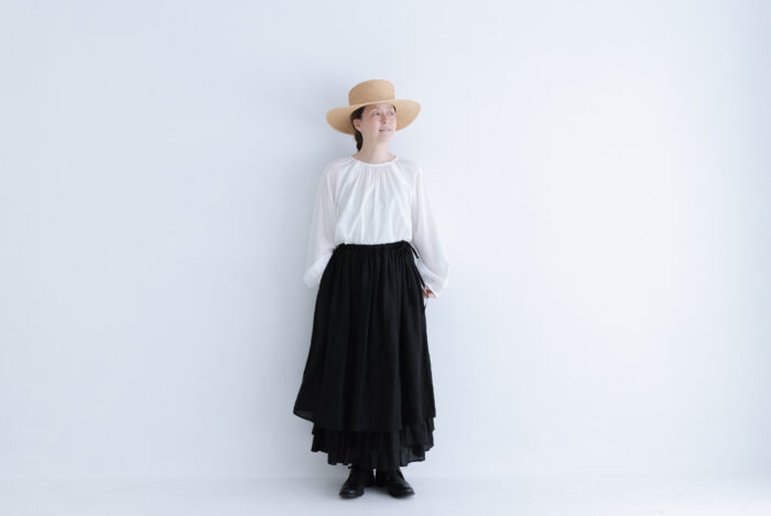 R175 FRILL SKIRT black 6