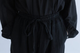 G840 ANTIQUE STRING PIERROT PANTS black 4
